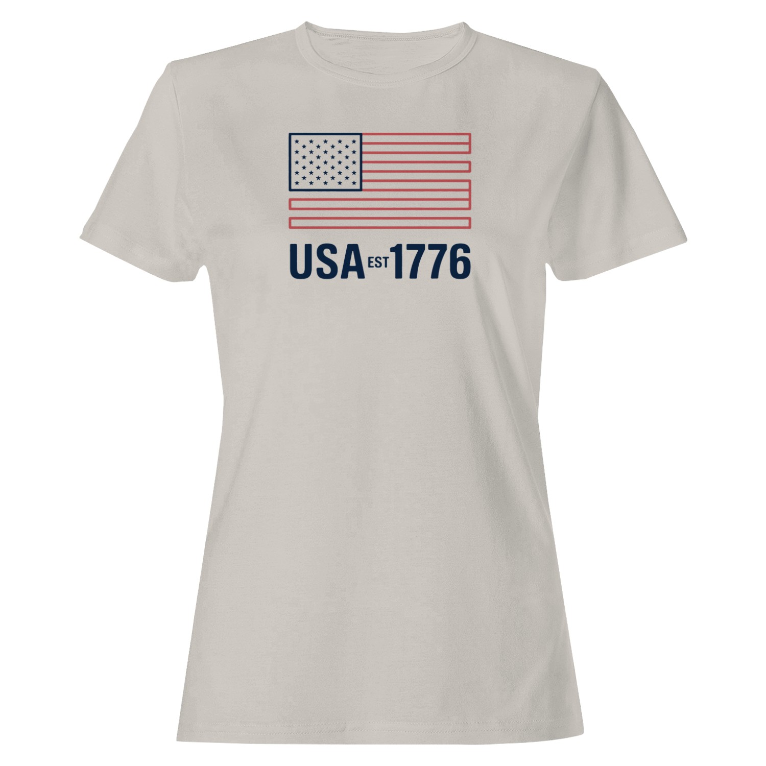 USA EST 1776 American Flag Women’s T-shirt