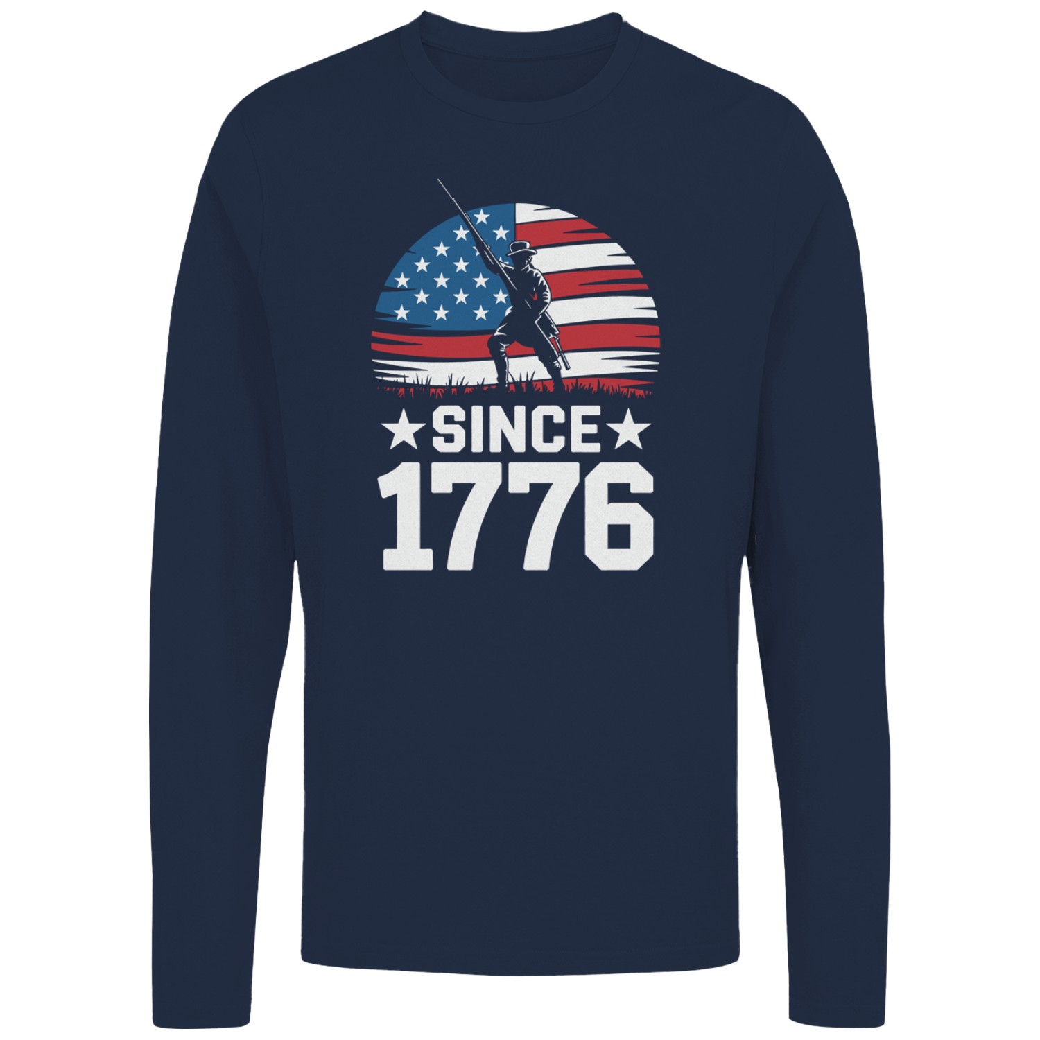Patriotic Since 1776 American Heritage Women’s Long Sleeve