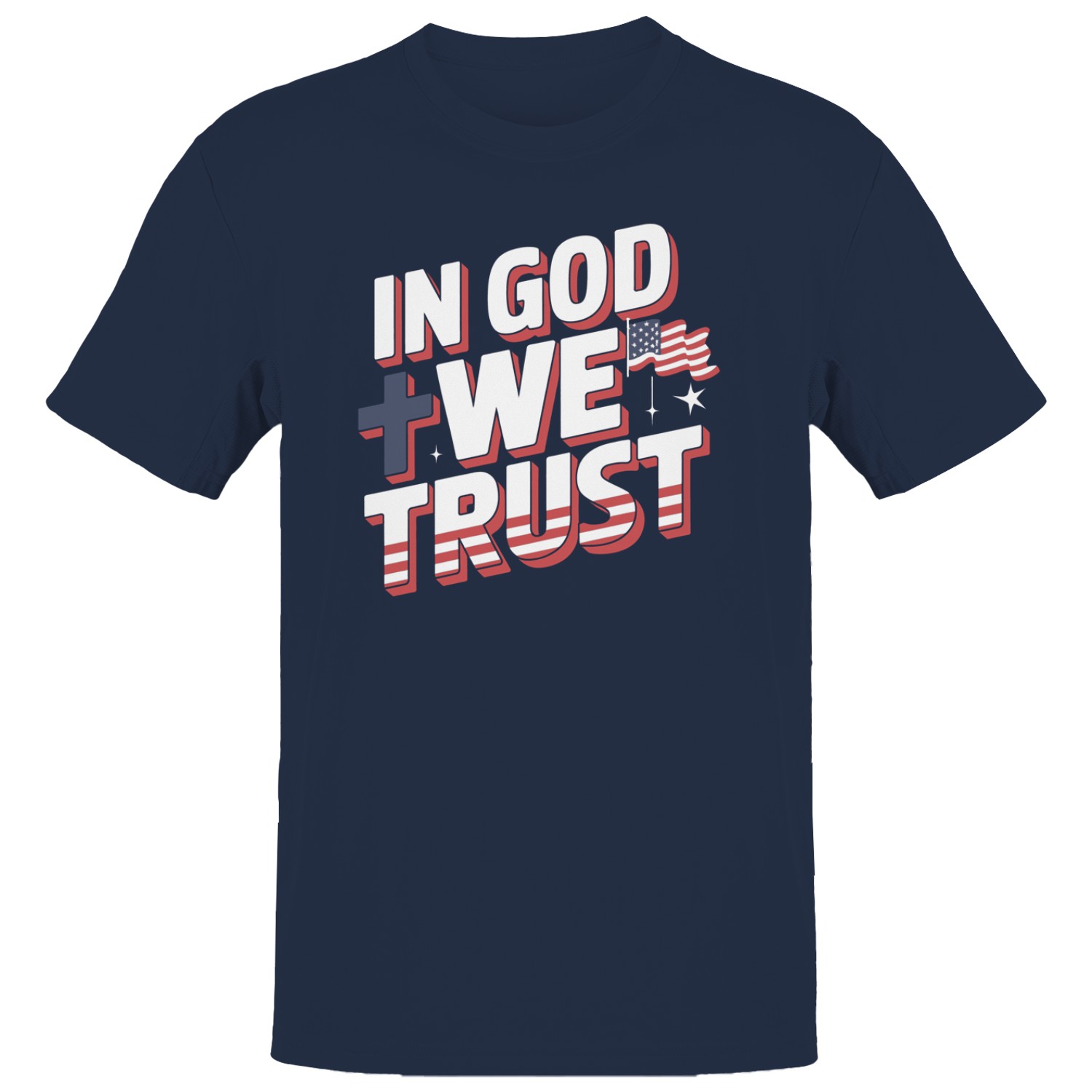 In God We Trust Patriotic Men’s T-shirt