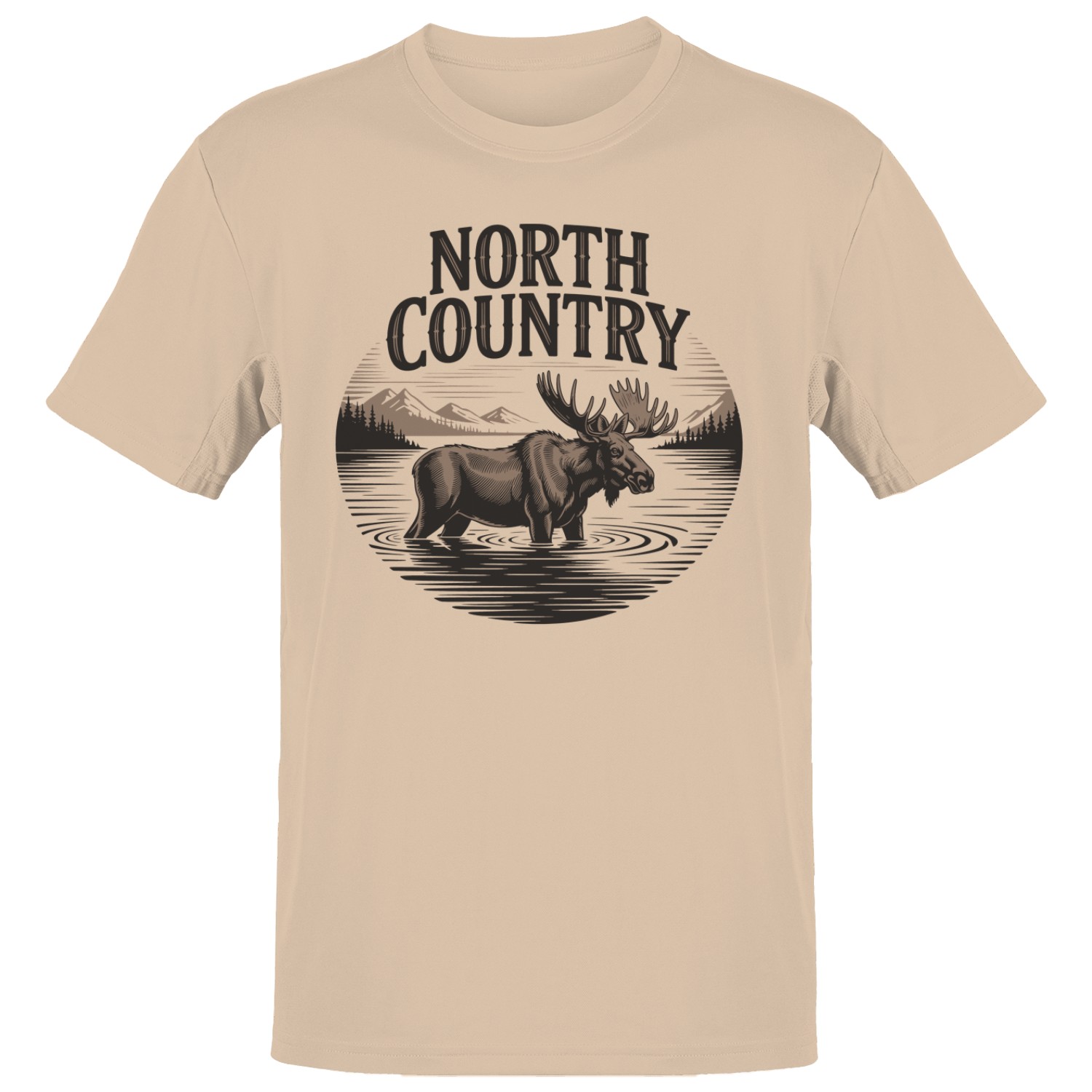 North Country Moose Men’s T-shirt
