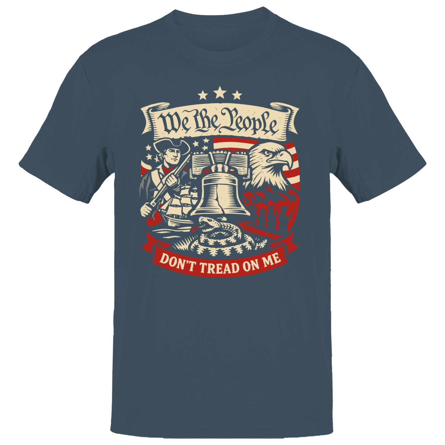 We The People Don’t Tread On Me Men’s T-shirt