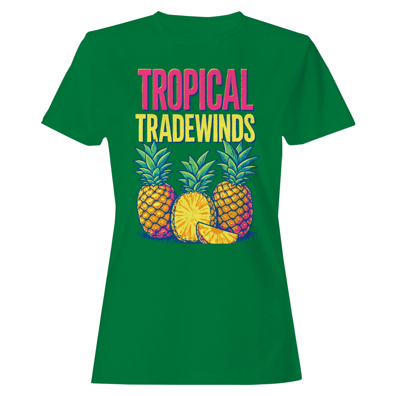 Tropical Tradewinds Pineapple Women’s T-shirt