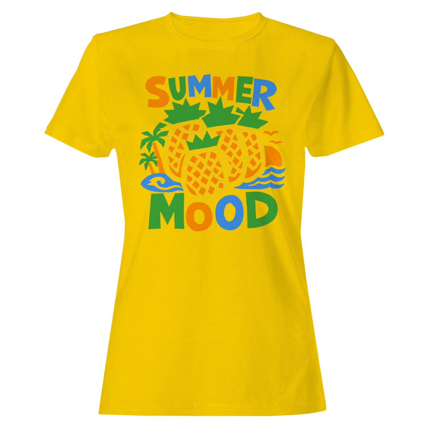 Summer Pineapple Beach Vibes Women’s T-shirt