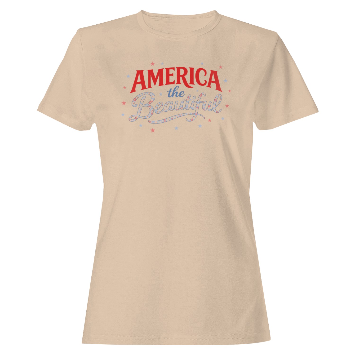 America the Beautiful Star Women’s T-shirt