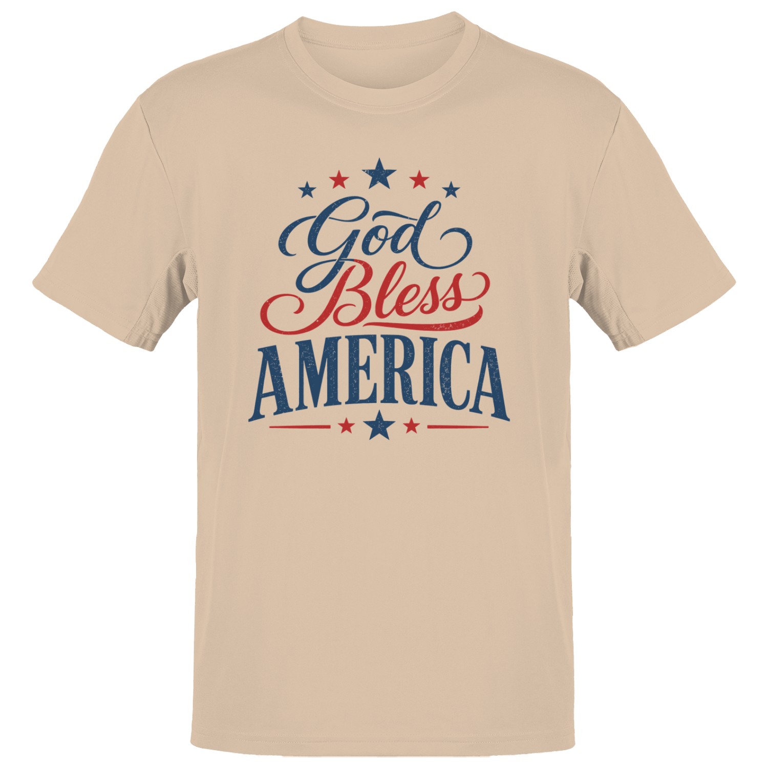 God Bless America Patriotic Men’s T-shirt
