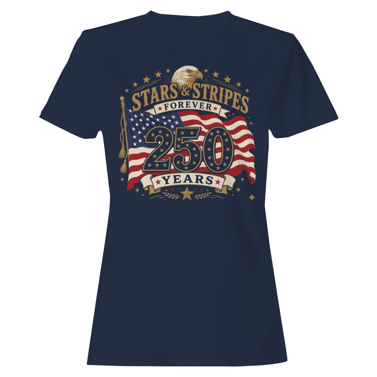 Stars and Stripes Forever Women’s T-shirt