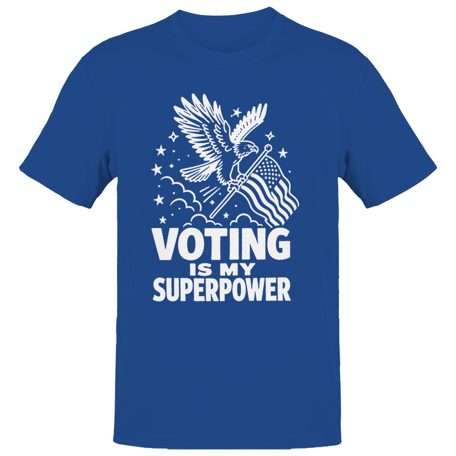 Voting Is My Superpower Eagle Men’s T-shirt