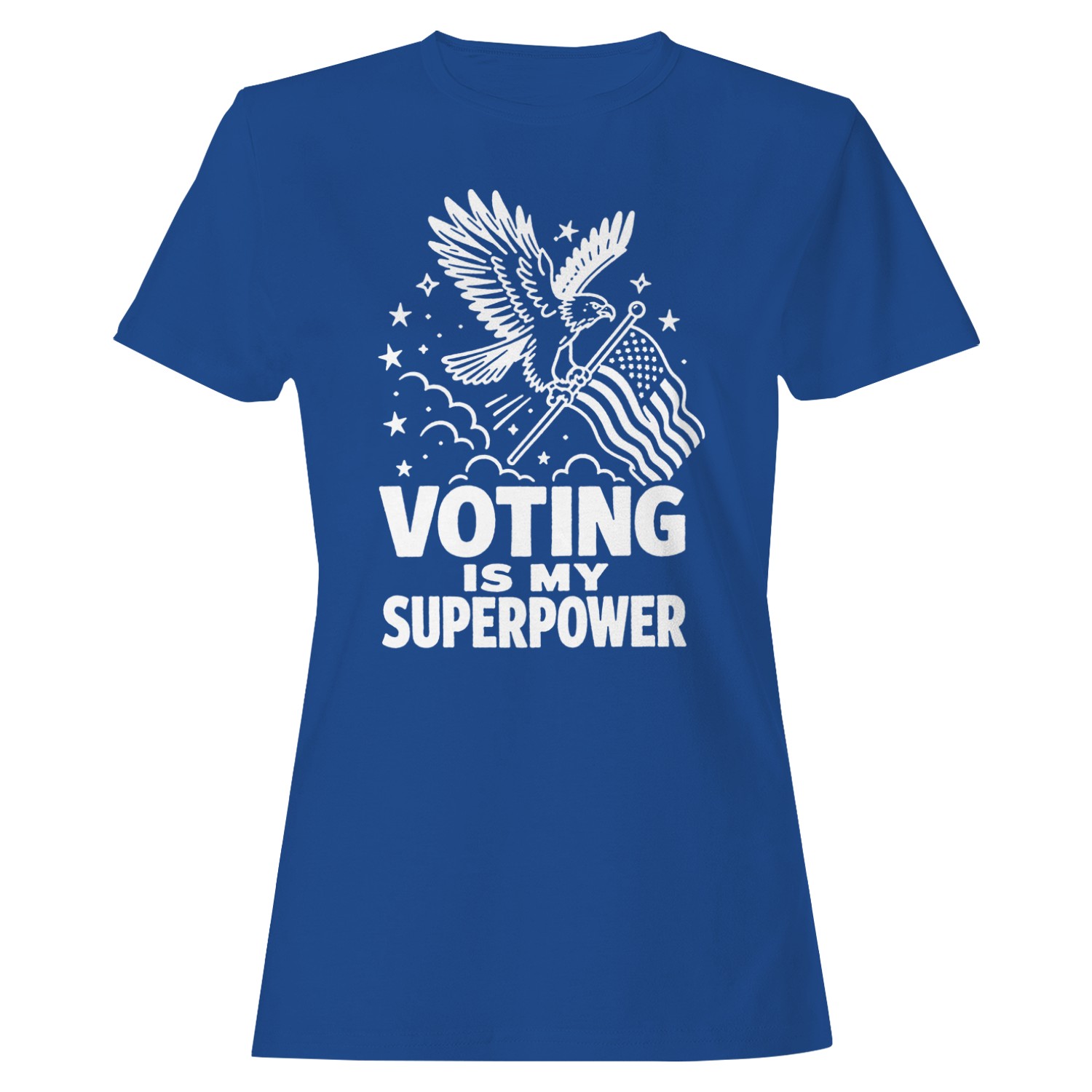 Voting Is My Superpower Eagle Women’s T-shirt