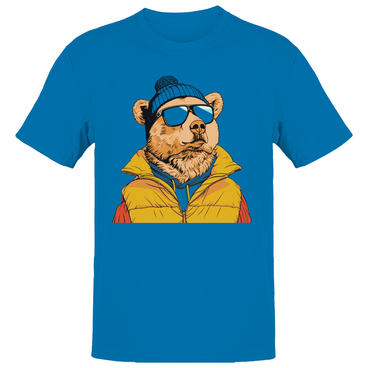 Cool Bear Sunglasses Winter Hat Men’s T-shirt