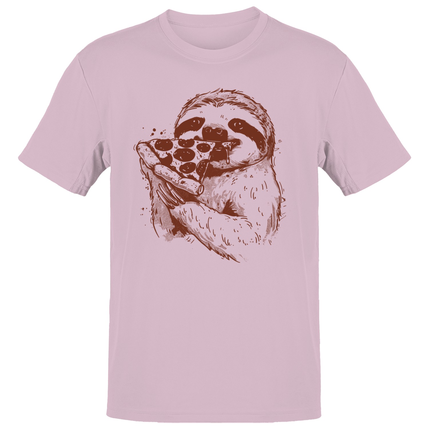 Sloth Eating Pizza Men’s T-shirt