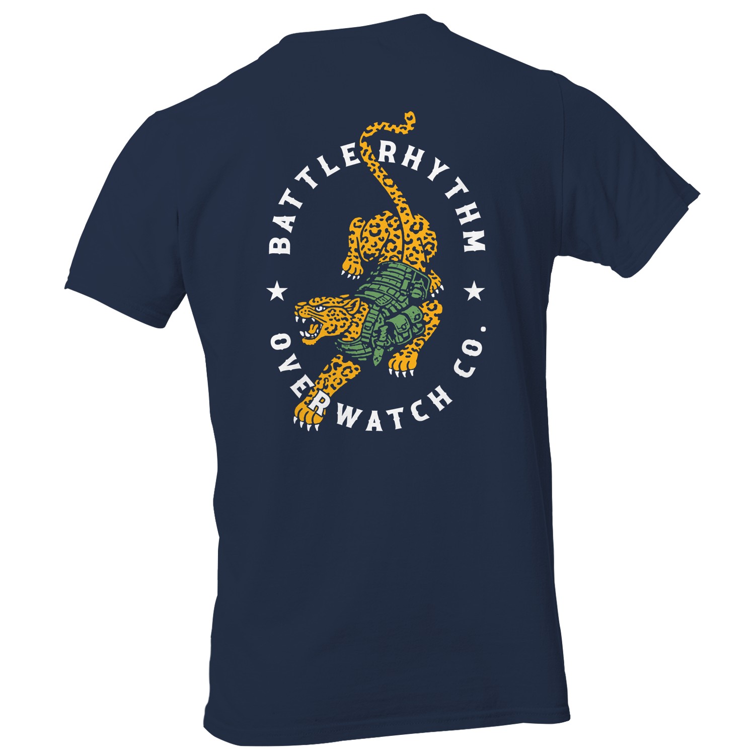 Battle Rhythm Tactical Leopard Men’s T-shirt