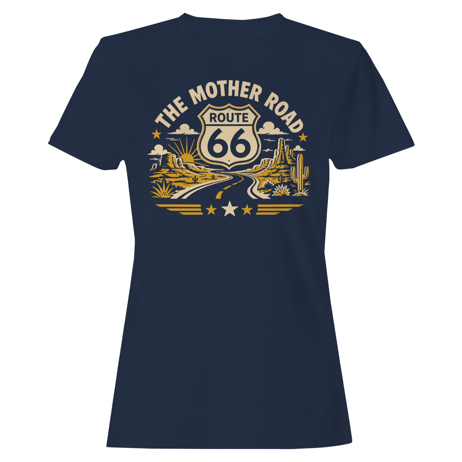 Route 66 Vintage Travel Women’s T-shirt