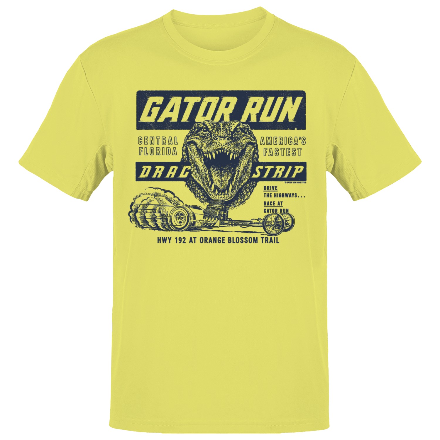 Gator Run Drag Strip Racing Men’s T-shirt