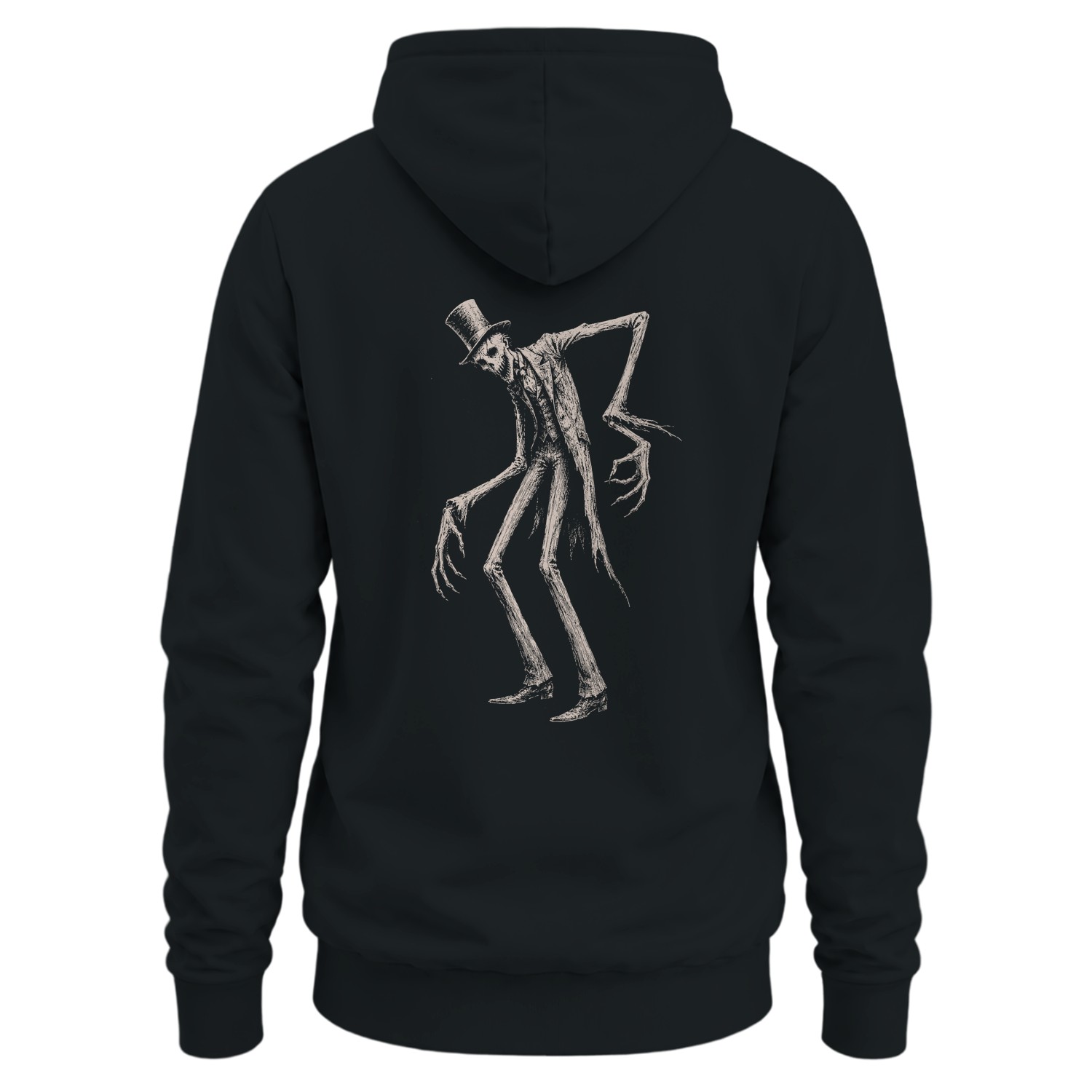 Creepy Tall Top Hat Monster Men's Hoodie video thumbnail