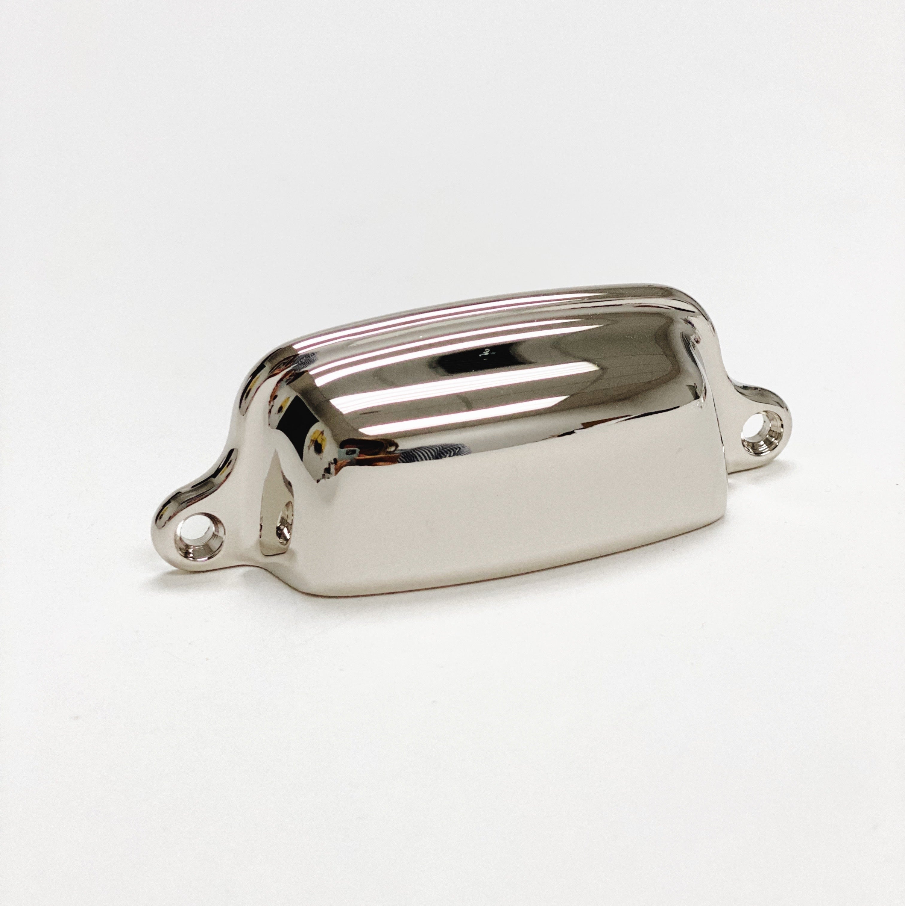 Polished Nickel “Eloise” Cabinet Cup Drawer Pull