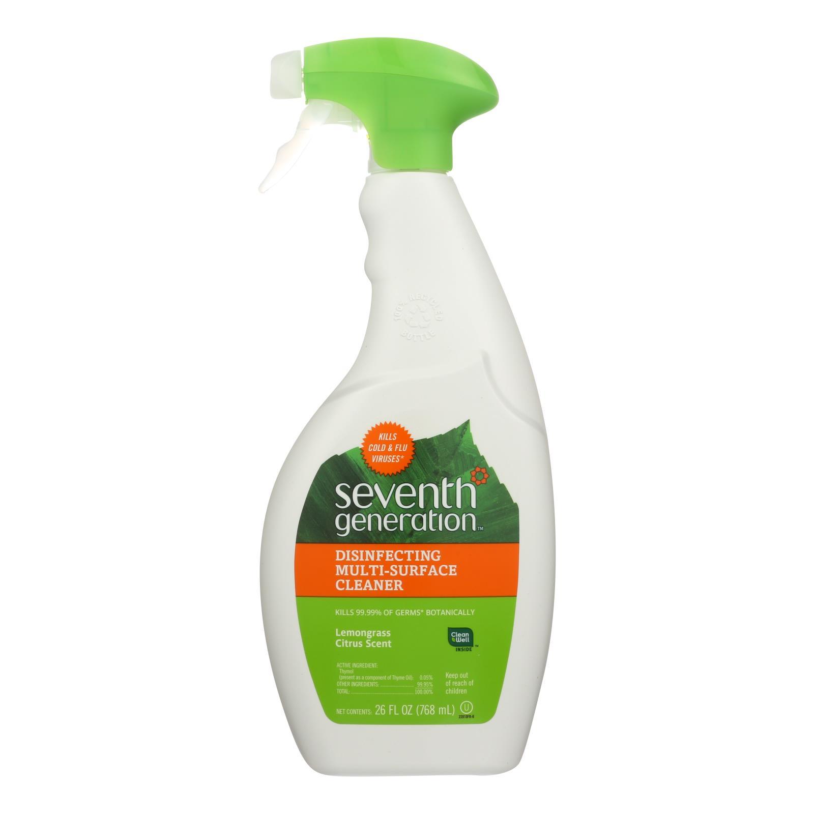 Seventh Generation All Purpose Natural Cleaner Free And Clear 26oz