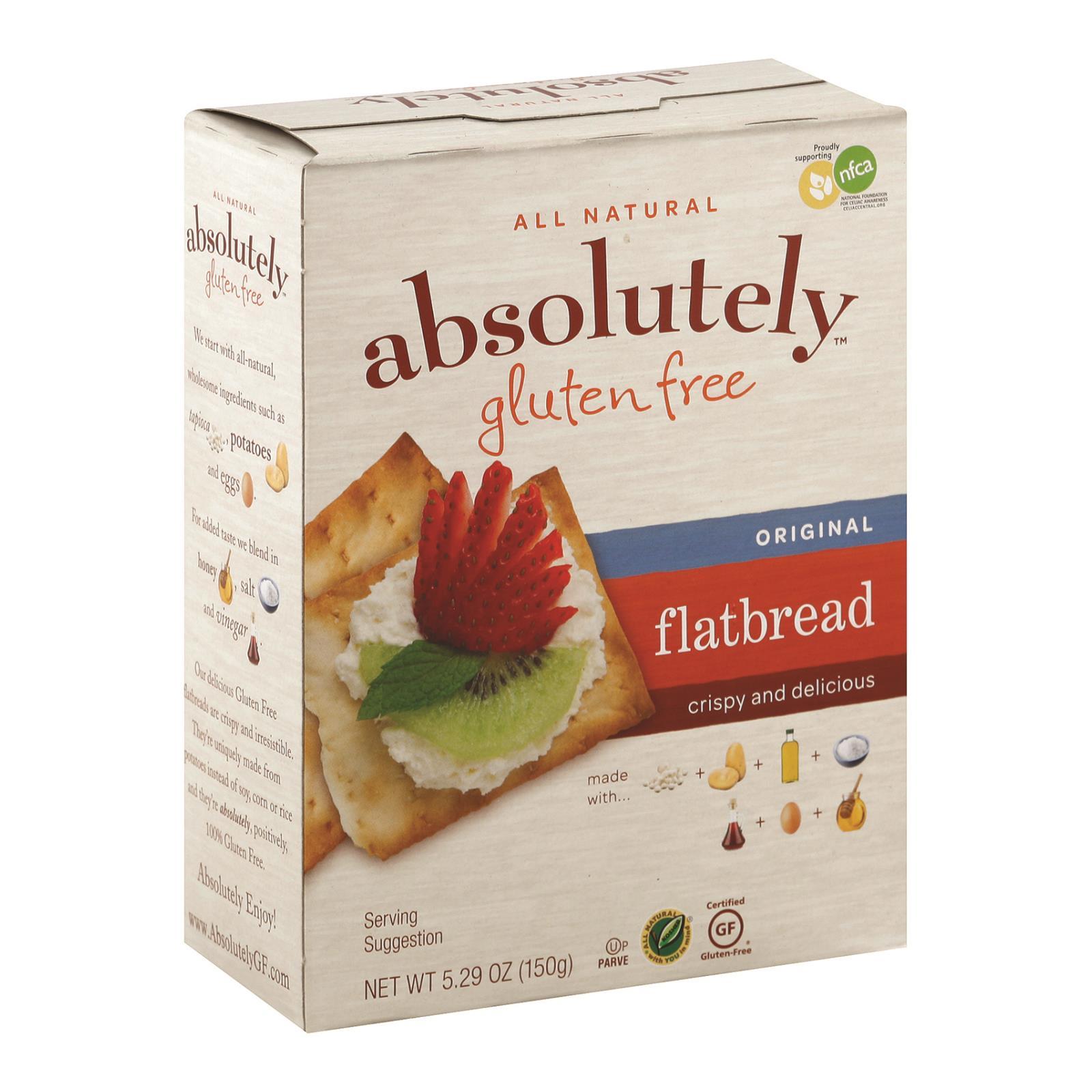 Absolutely Gluten Free Flatbread Original Case Of 12 5.29 Oz