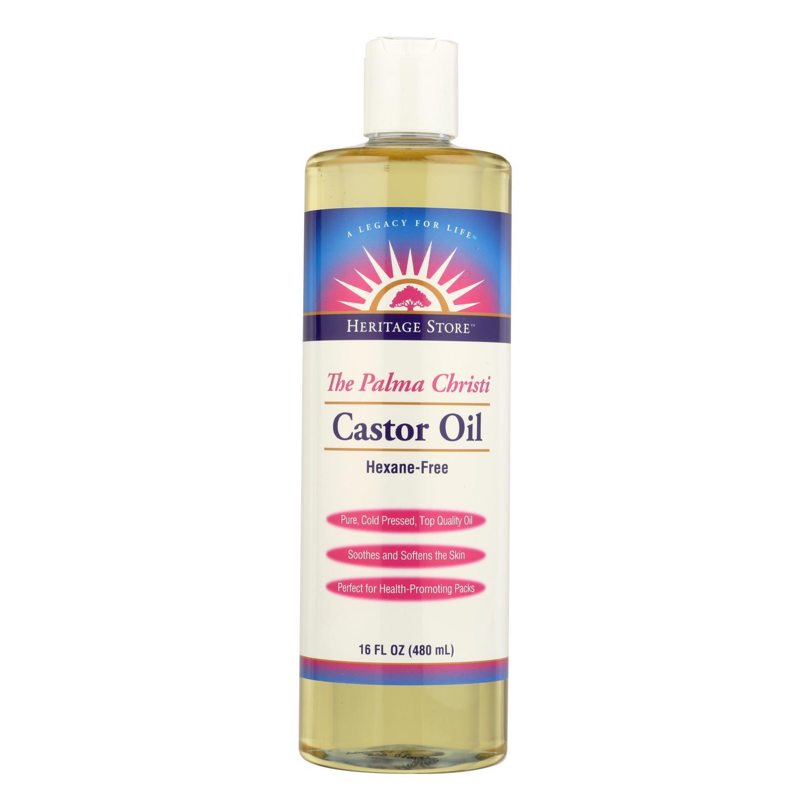 Heritage Products Castor Oil Hexane Free 16 Fl Oz eBay