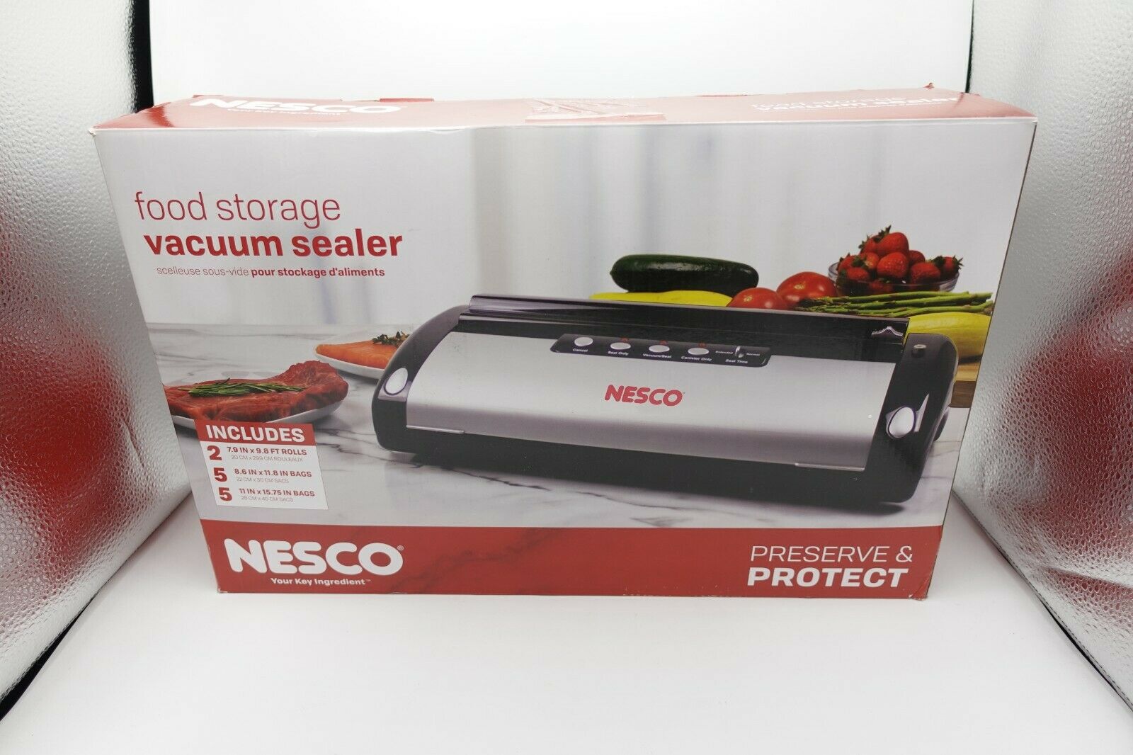 NESCO VS02, Food Vacuum Sealer System, Black eBay