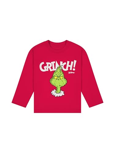 The Grinch Dr. Seuss Christmas Toddler Unisex Long Sleeve T-Shirt, Sizes 2T-5T - Picture 4 of 4