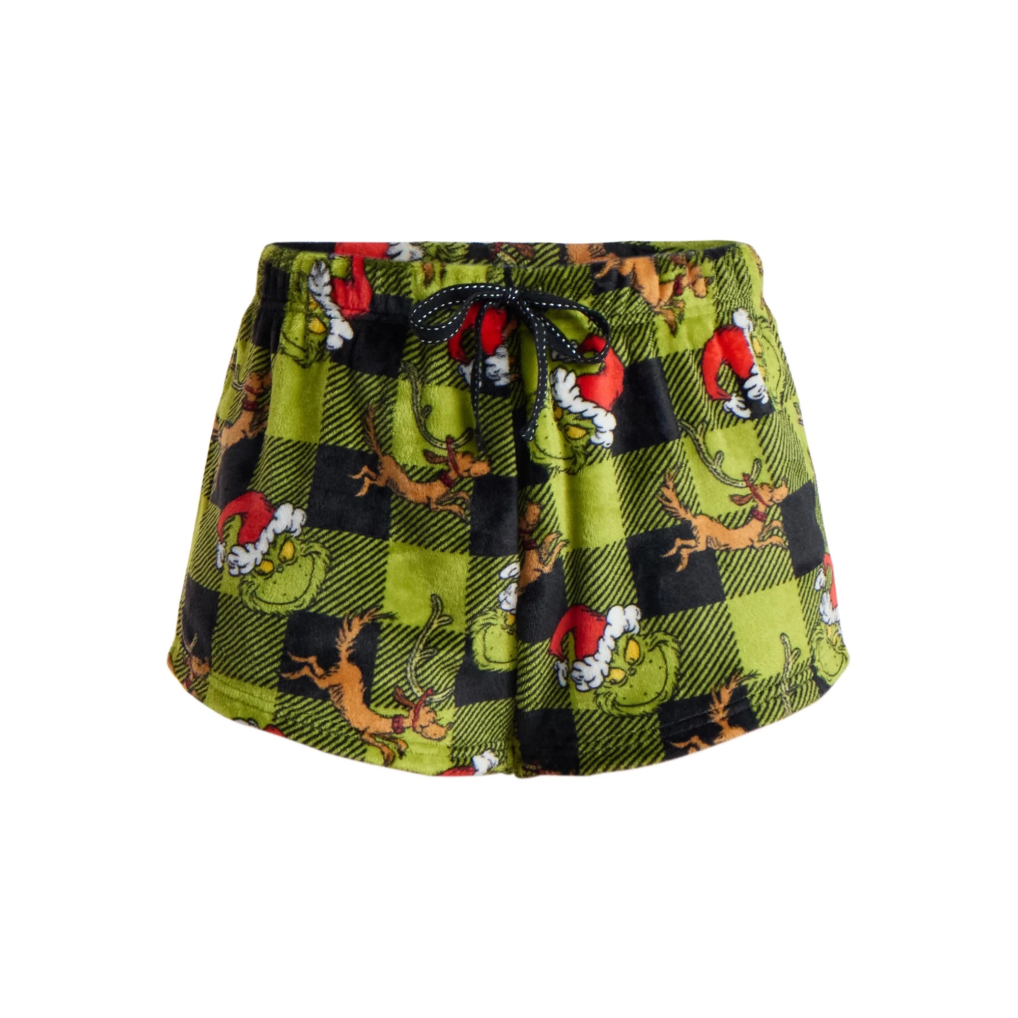 The Grinch Dr. Seuss Pantaloncini da Letto Donna in Peluche, Confezione da 2, Taglie XS-3X - Foto 17 di 26
