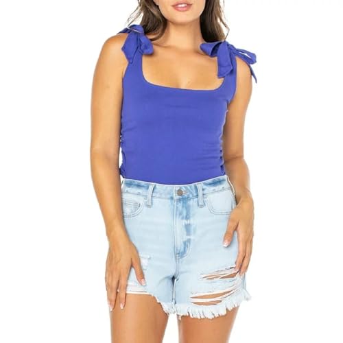 Celebrity rosa Damen Trägershirt mit Fliege - Bild 3 von 4