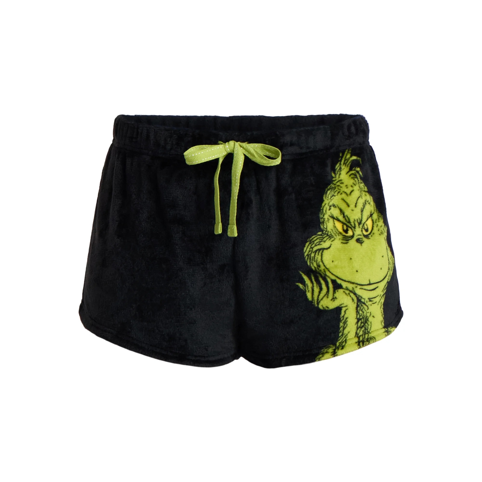 The Grinch Dr. Seuss Pantaloncini da Letto Donna in Peluche, Confezione da 2, Taglie XS-3X - Foto 19 di 26