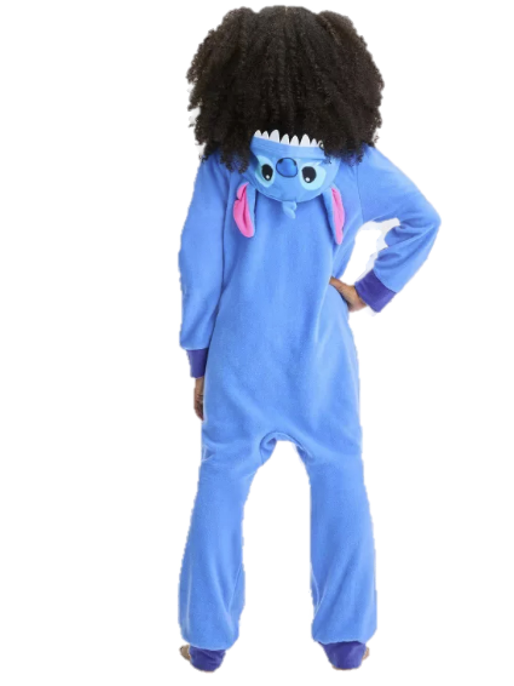 Girls' Lilo & Stitch Hooded Union Suit - Blue