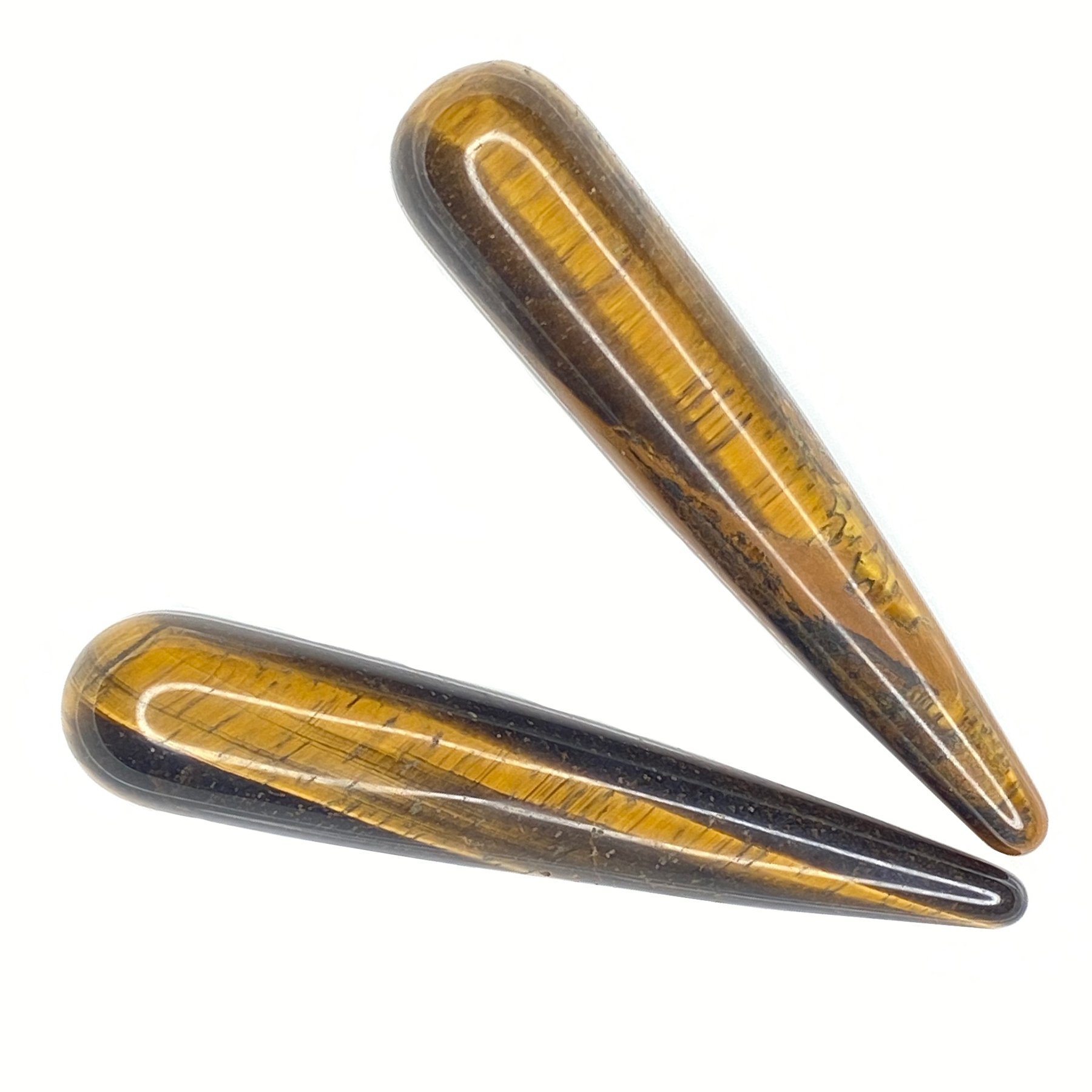 Golden Tigereye Massage Wand Design 1 by Locco Decor - Picture 4 of 4