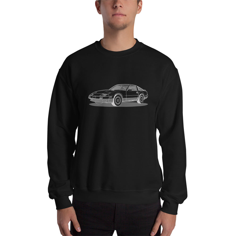 1984 Datsun Nissan 300ZX Turbo Front Side Unisex Sweatshirt (2