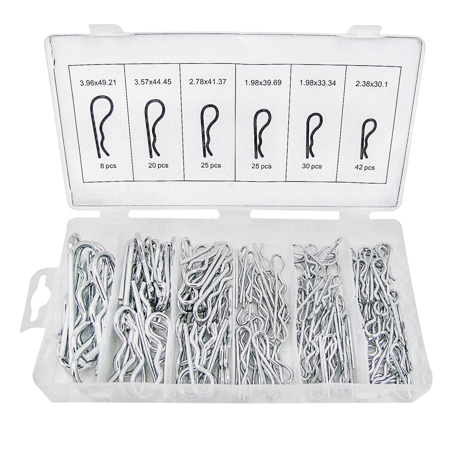 R HFS 8 Piece Easy Out Screw Bolt Extractor Set
