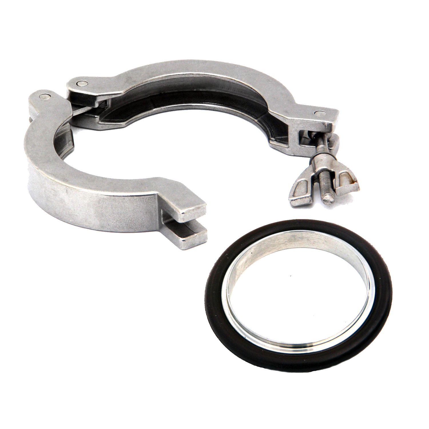 HFS(R) Kf/Nw25 Wing Nut Clamp And Centering Ring Aluminmum packing