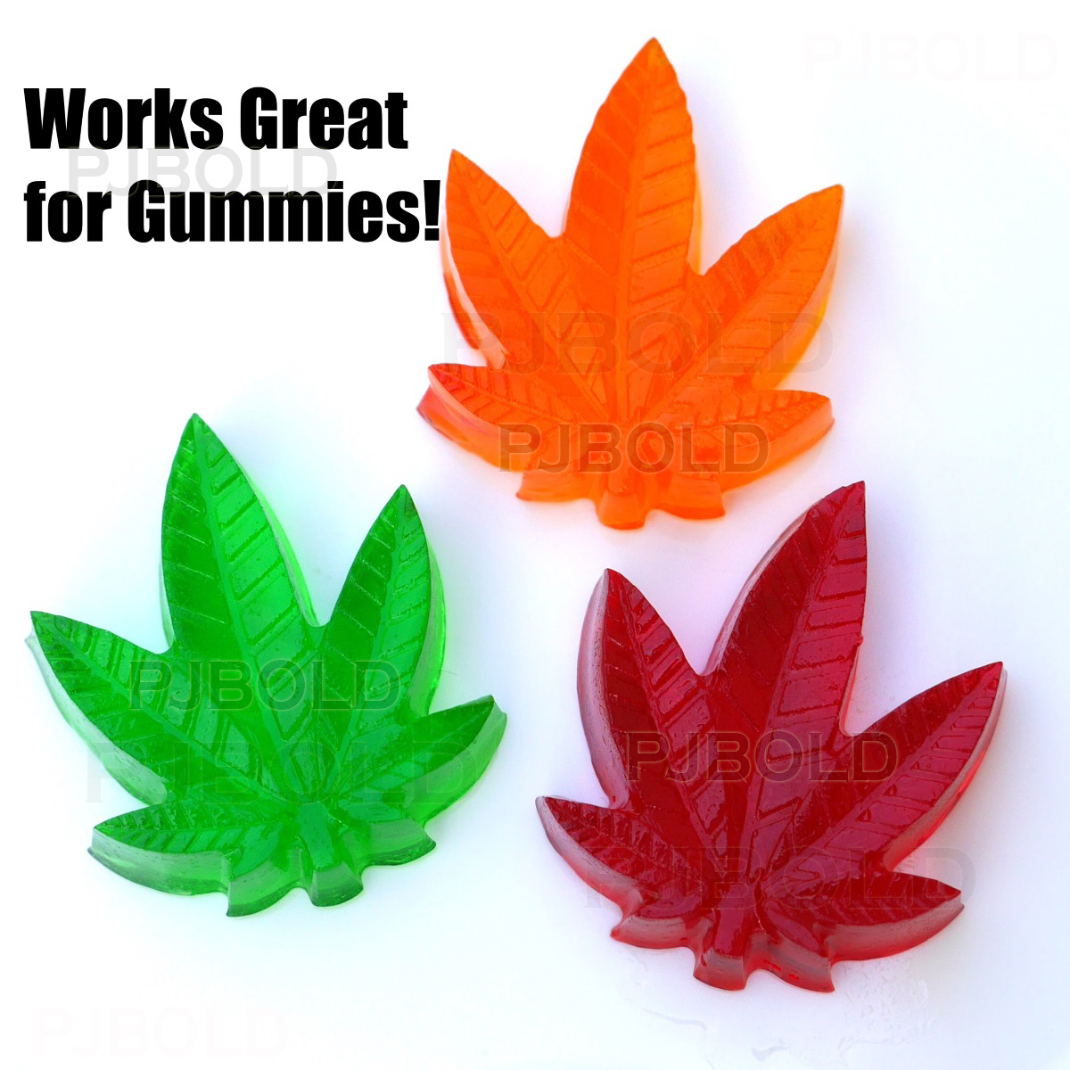 Marijuana Cannabis Hemp Leaf Silicone Molds Candy Weed Pot Mold
