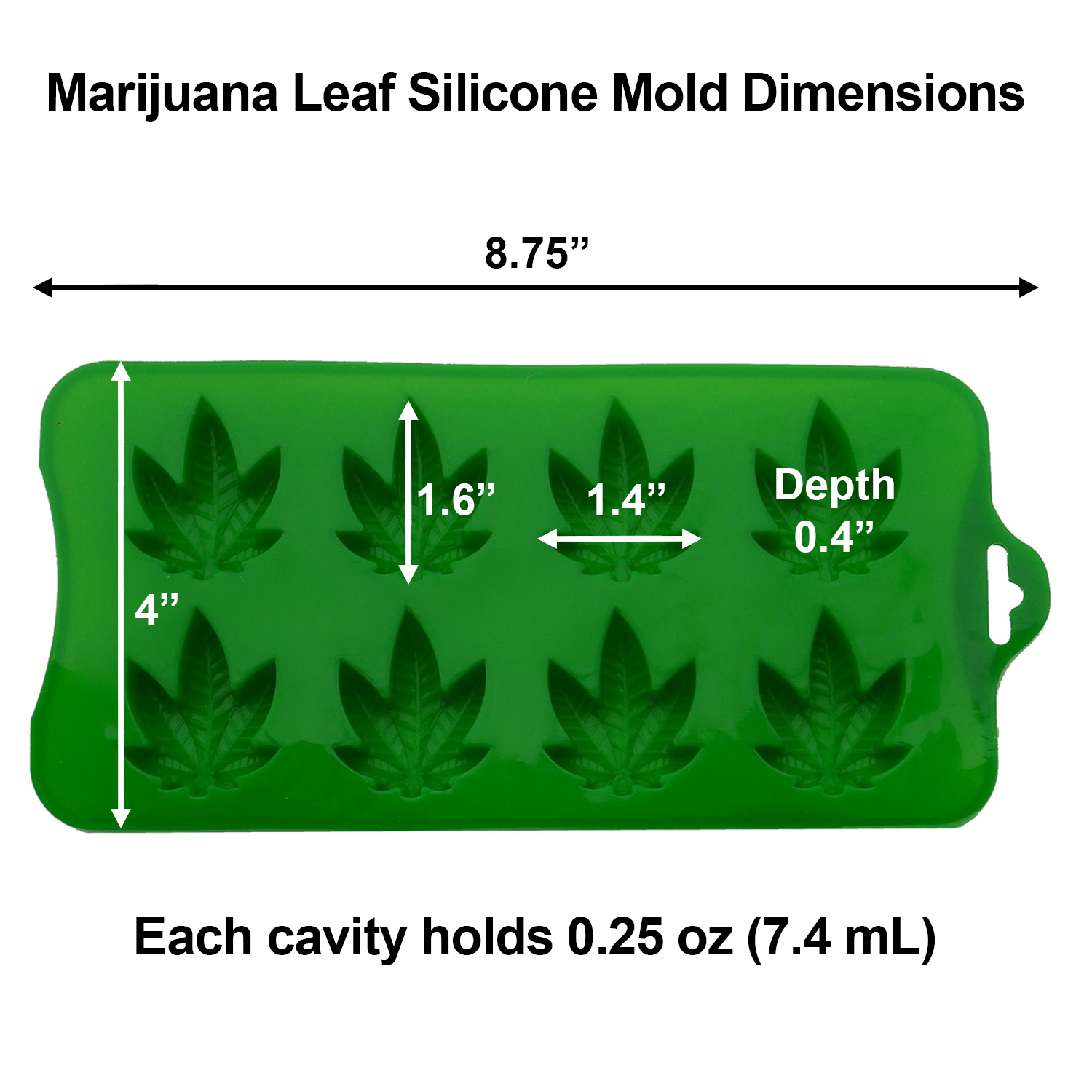 Marijuana Cannabis Hemp Leaf Silicone Molds Candy Weed Pot