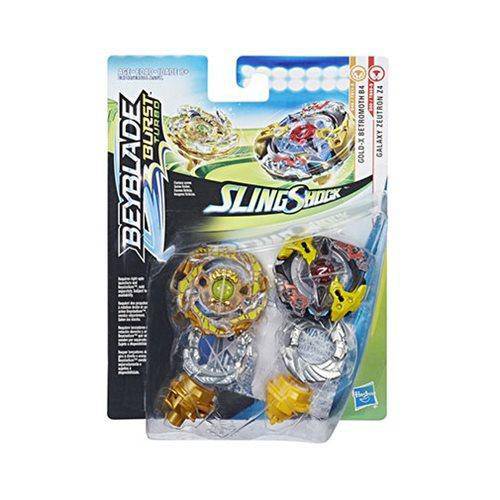 Beyblade Burst Turbo Slingshock Confezione Doppia - Scegli il tuo Beyblade - Foto 14 di 14
