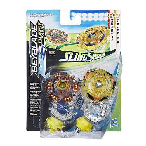 Beyblade Burst Turbo Slingshock Confezione Doppia - Scegli il tuo Beyblade - Foto 13 di 14