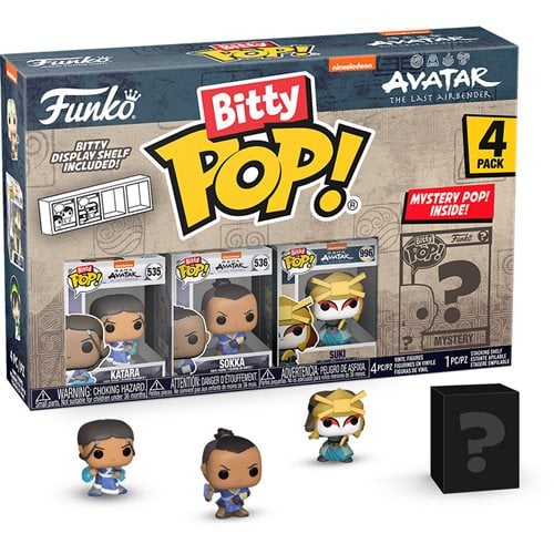 Funko Avatar: The Last Airbender Bitty Pop! Pack de 4 minifiguras - Seleccionar juego(s) - Imagen 14 de 14