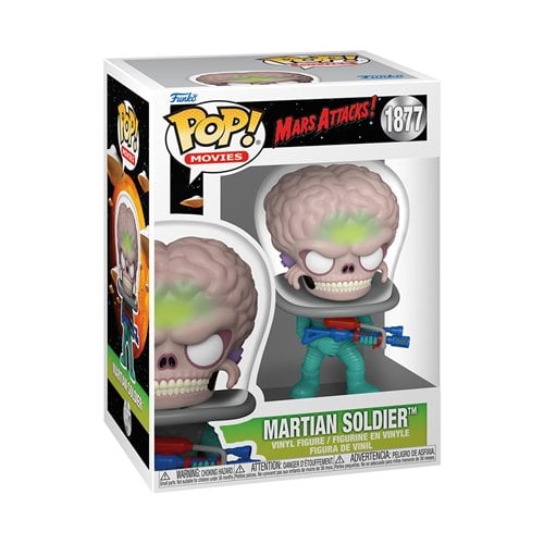 Funko Pop! Movies - Mars Attacks Vinyl Figure - Select Figure(s) - Picture 8 of 9