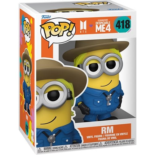 Funko Pop! - Figura Vinilo Despicable Me 4 Minion x BTS - Seleccionar Figura(s) - Imagen 17 de 18