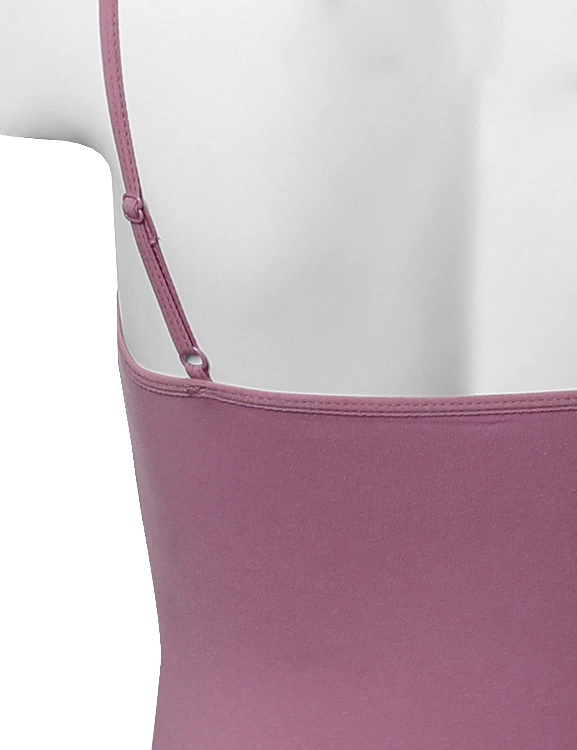 Women Basic Solid Long Length Adjustable Spaghetti Strap Camisole Tank Top - Picture 46 of 115