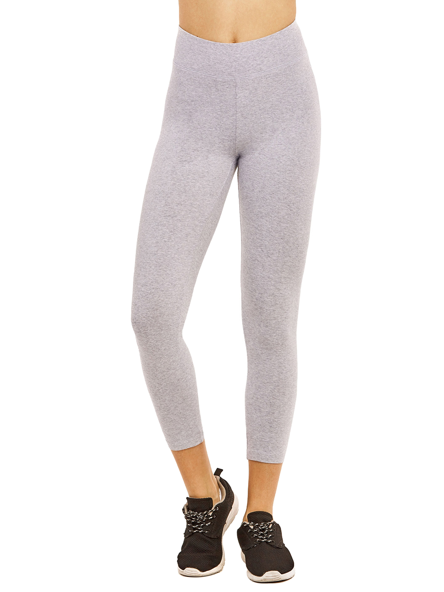 Women & Plus Soft Cotton Active Stretch Capri Length Lightweight Leggings S-3XL - Picture 10 of 75