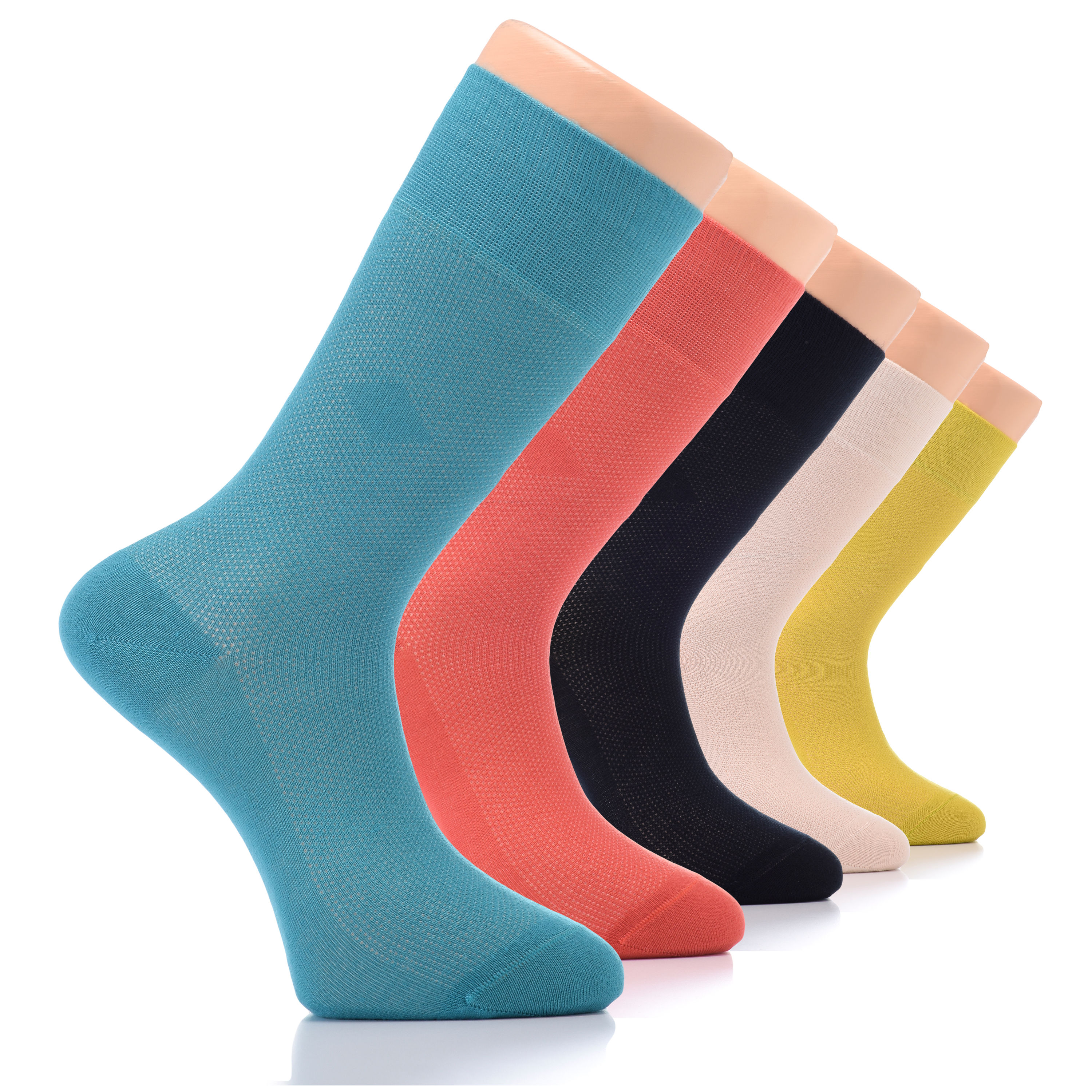HERREN Dress Crew Bambus Socken, MEDIUM, FARBE, gemustert, Business, Freizeit, 4 Paar - Bild 10 von 15