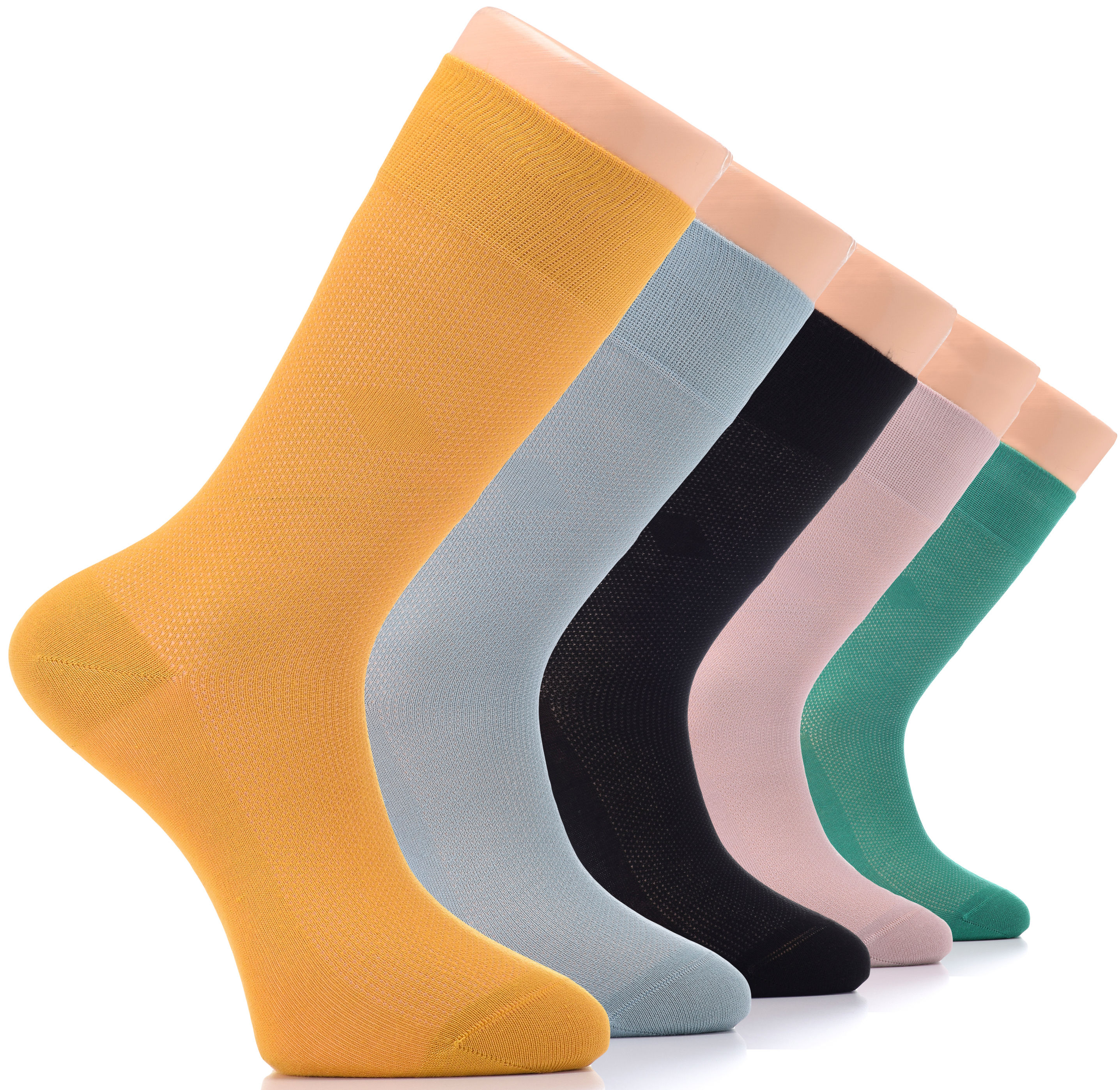 HERREN Dress Crew Bambus Socken, MEDIUM, FARBE, gemustert, Business, Freizeit, 4 Paar - Bild 11 von 15