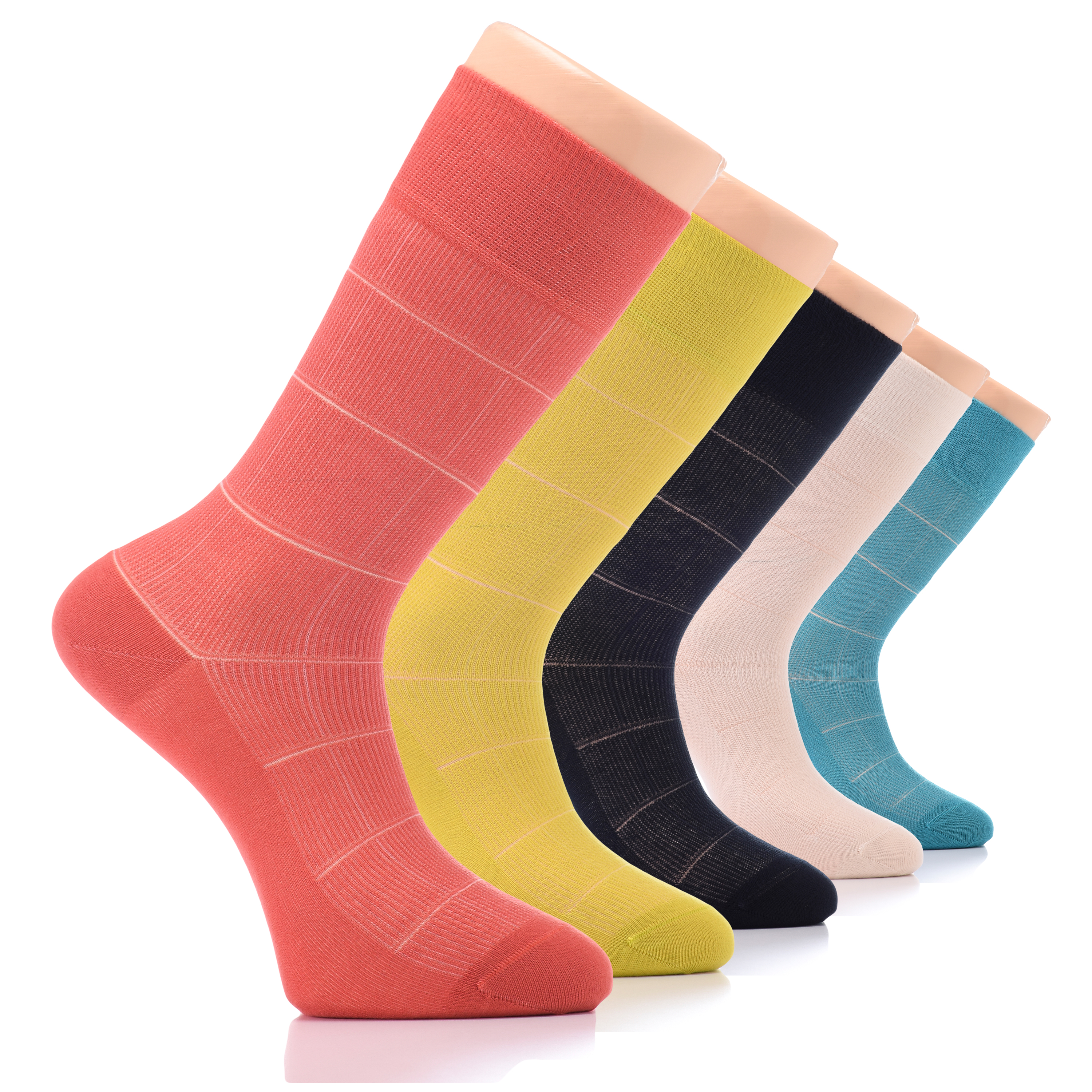 HERREN Dress Crew Bambus Socken, MEDIUM, FARBE, gemustert, Business, Freizeit, 4 Paar - Bild 13 von 15