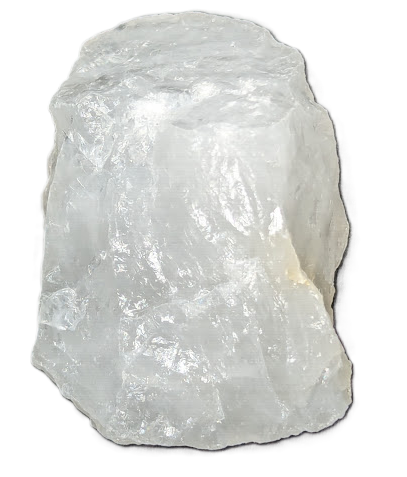Selenite See-Through Double Sided Polished Slabs Optical Crystal-Variable Sizes