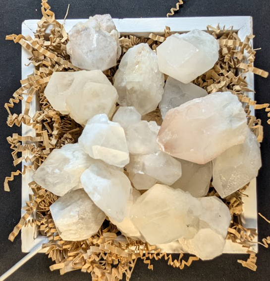 Candle Quartz Standing Raw Natural Crystals