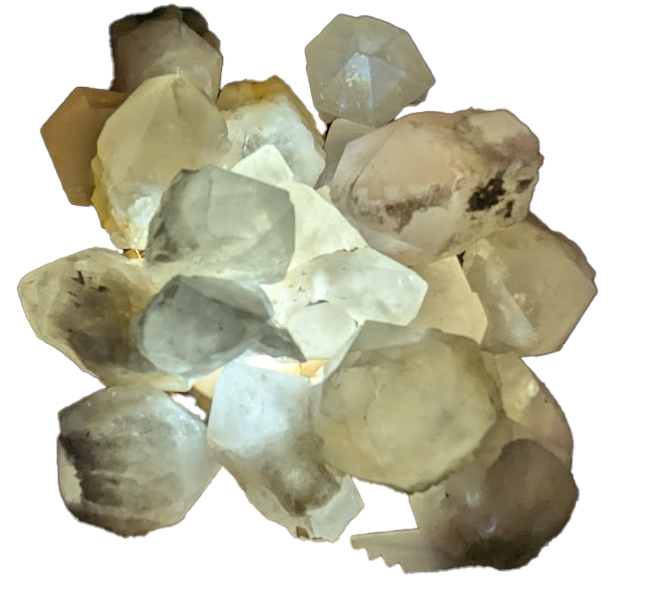 Candle Quartz Standing Raw Natural Crystals