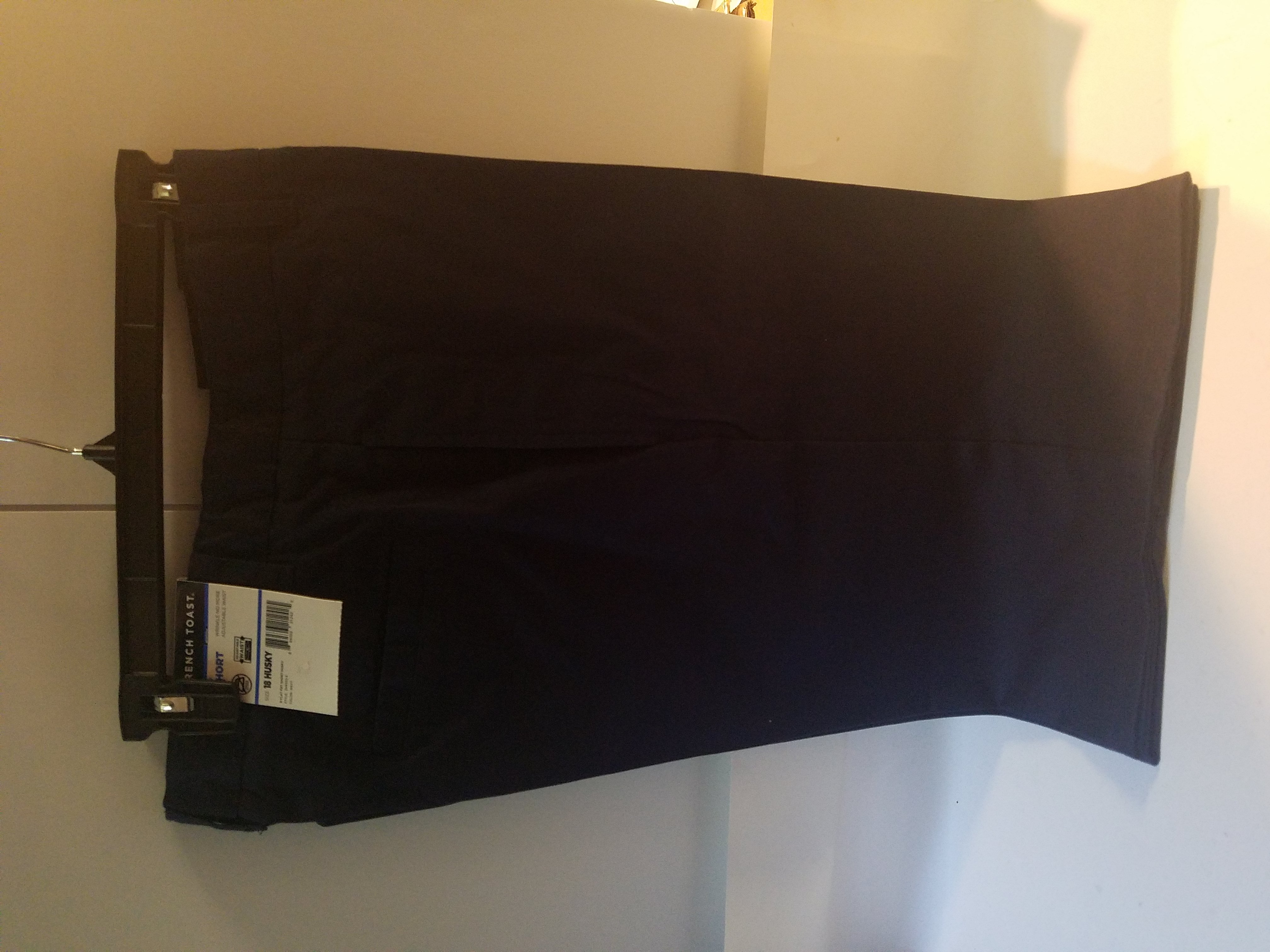 Pantalones cortos uniformes/informales tostados franceses azules o negros - para niños - talla 18 husky - nuevos con etiquetas - Imagen 4 de 4