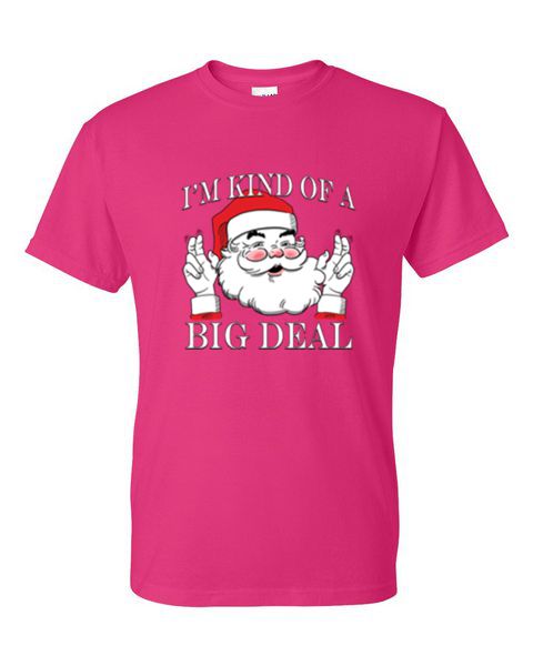Camiseta XL 2XL 3XL - I'M KIND OF A BIG DEAL SANTA - DIVERSIÓN NAVIDAD DE TEMPORADA Adulto - Imagen 22 de 45
