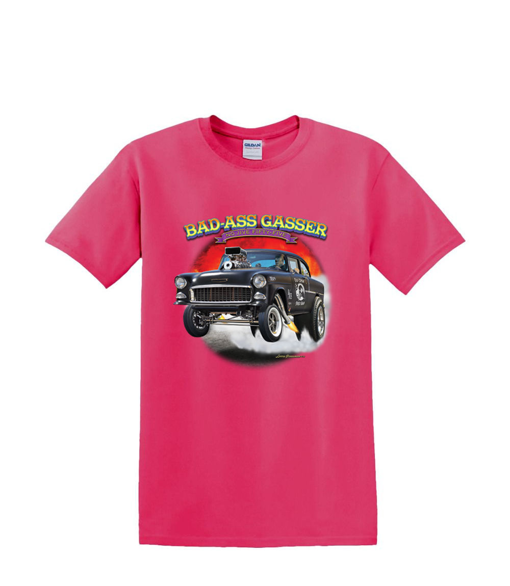 S to 2XL 3XL - BAD ASS gasser hot rod - drag funny car adult - Picture 63 of 72